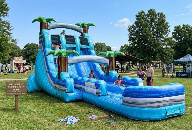 Waterslides